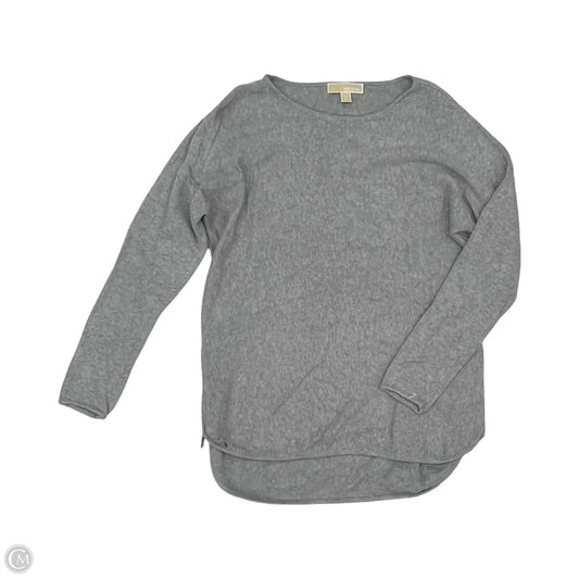Sweater Designer By Michael Kors In Grey, Size: L
