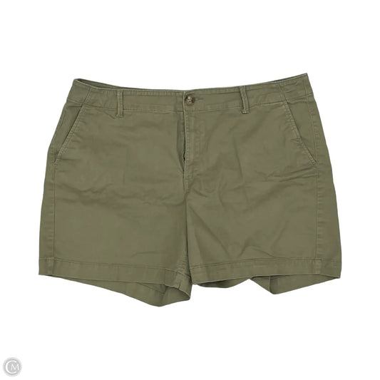Shorts By Loft In Green, Size: 16