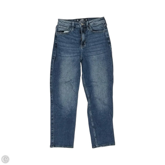 Jeans Straight By Hollister In Blue Denim, Size: 4