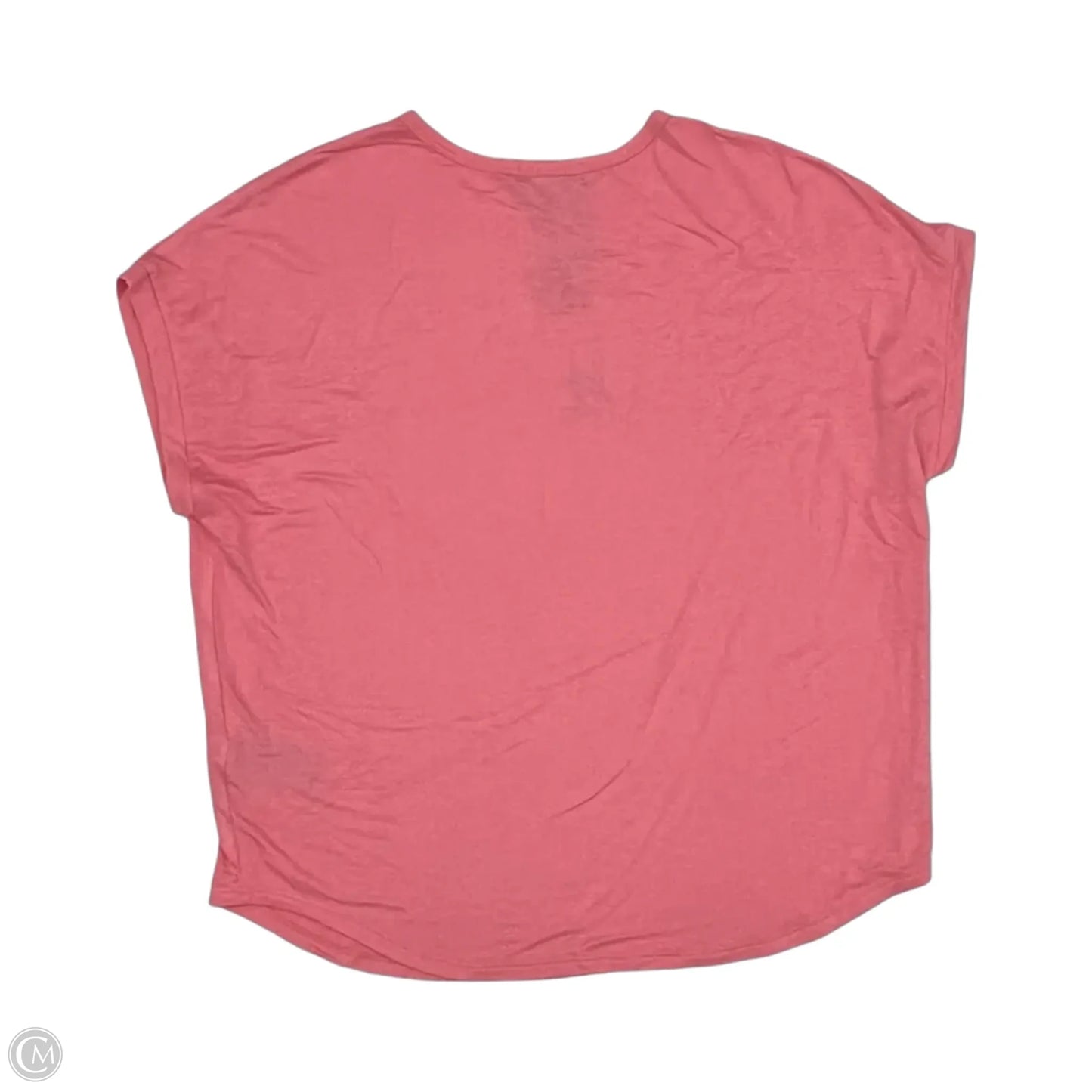 Top Short Sleeve By Buffalo David Bitton In Pink, Size: M
