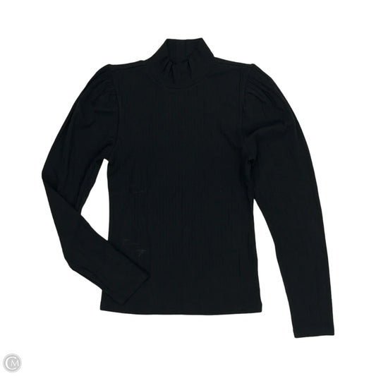 Top Long Sleeve By Gap In Black, Size: M