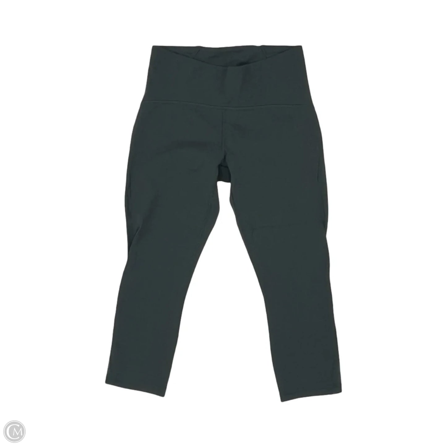 Athletic Leggings Capris By Lululemon In Grey, Size: M