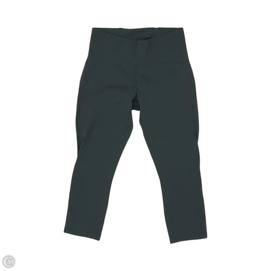 Athletic Leggings Capris By Lululemon In Grey, Size: M