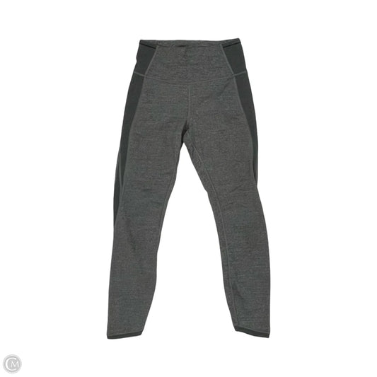 Athletic Leggings By Lululemon In Grey, Size: S