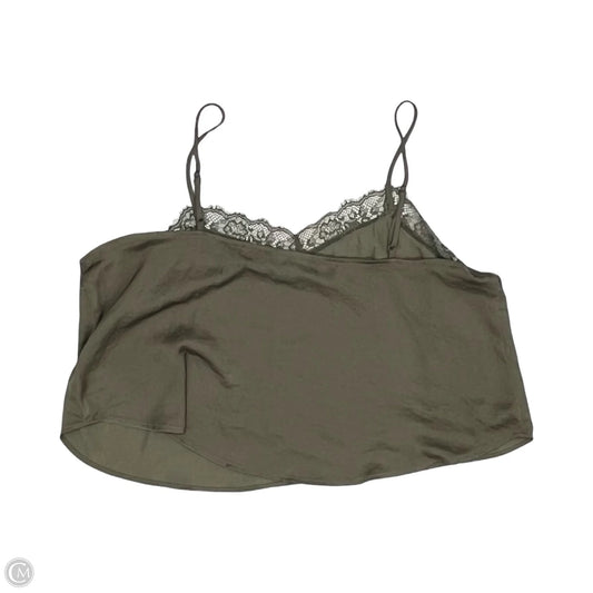 Blouse Sleeveless By Wild Fable In Green, Size: Xl