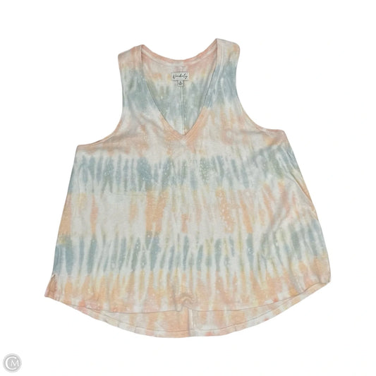 Tank Top By Wonderly In Tie Dye Print, Size: Xl