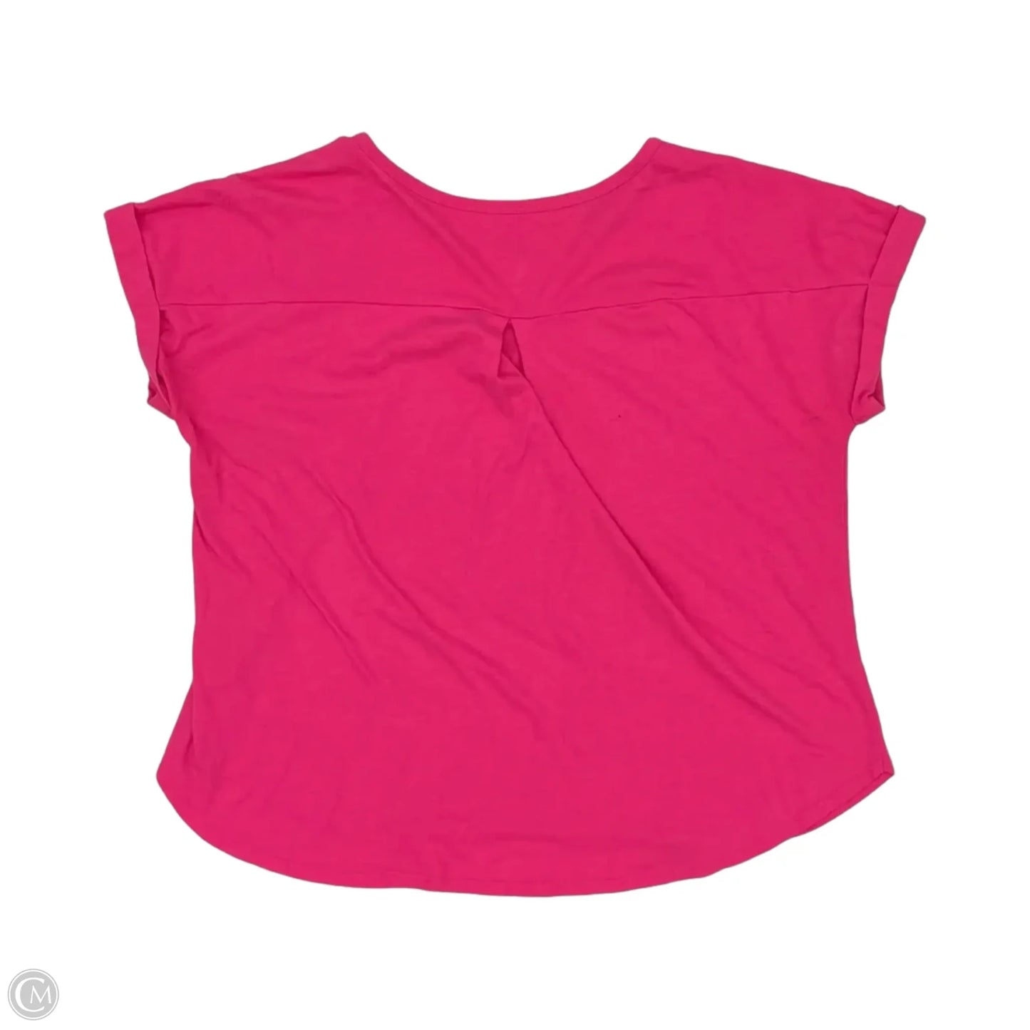 Top Short Sleeve By Cato In Pink, Size: 1x