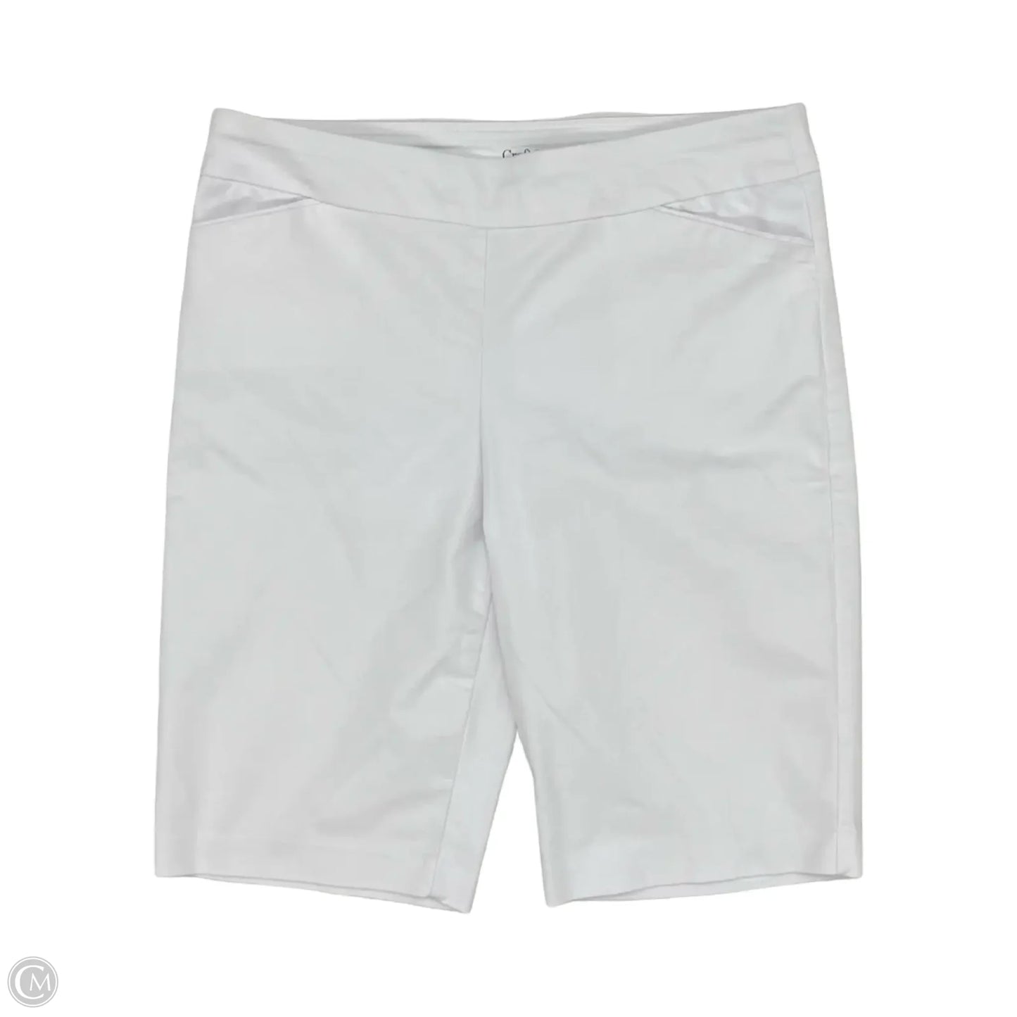 Shorts By Croft And Barrow In White, Size: 18