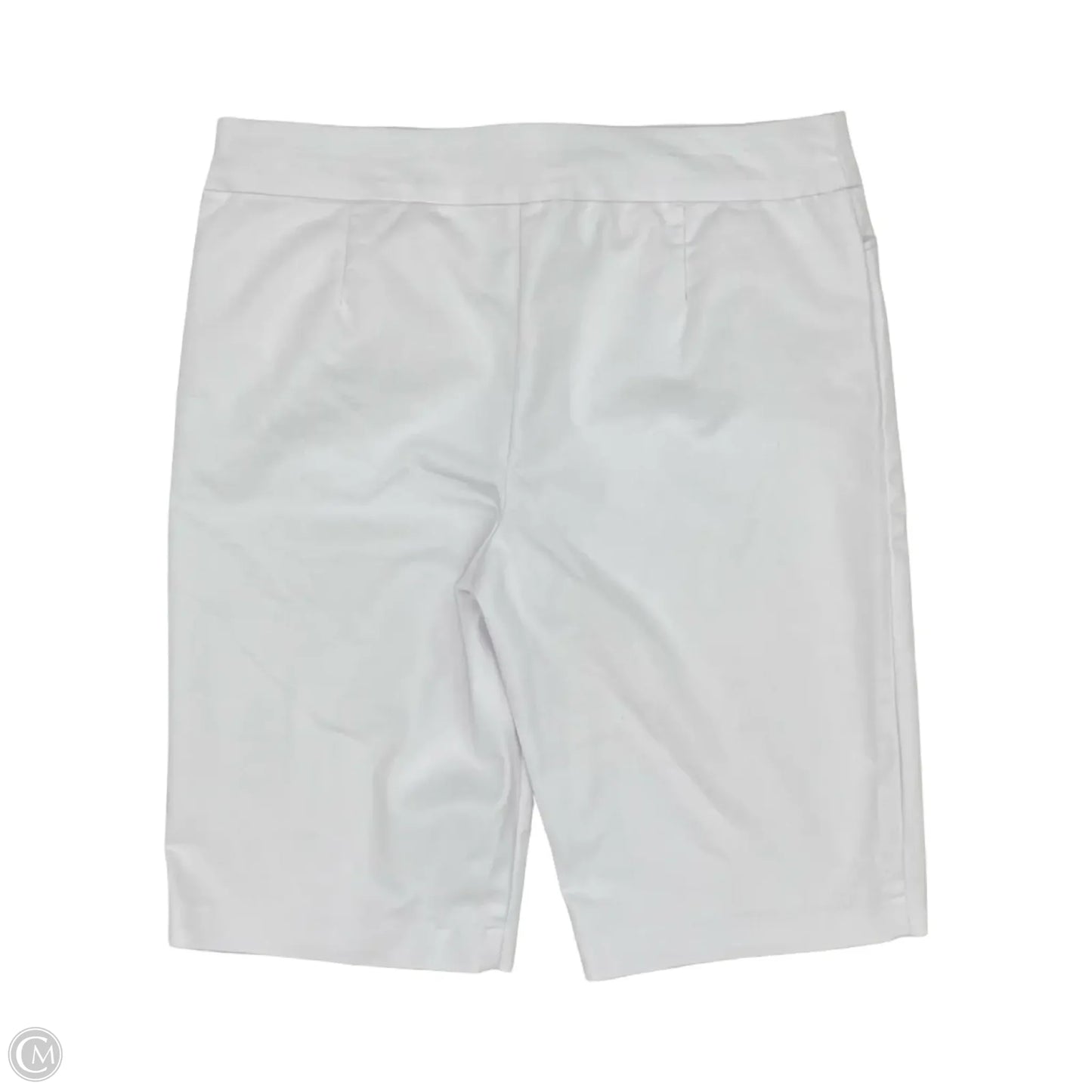 Shorts By Croft And Barrow In White, Size: 18