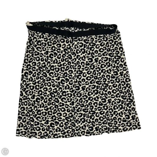 Skirt Midi By Terra & Sky In Leopard Print, Size: 3x