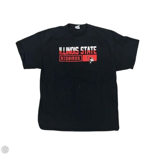 Athletic Top Short Sleeve By Port & Company In Black, Size: Xl