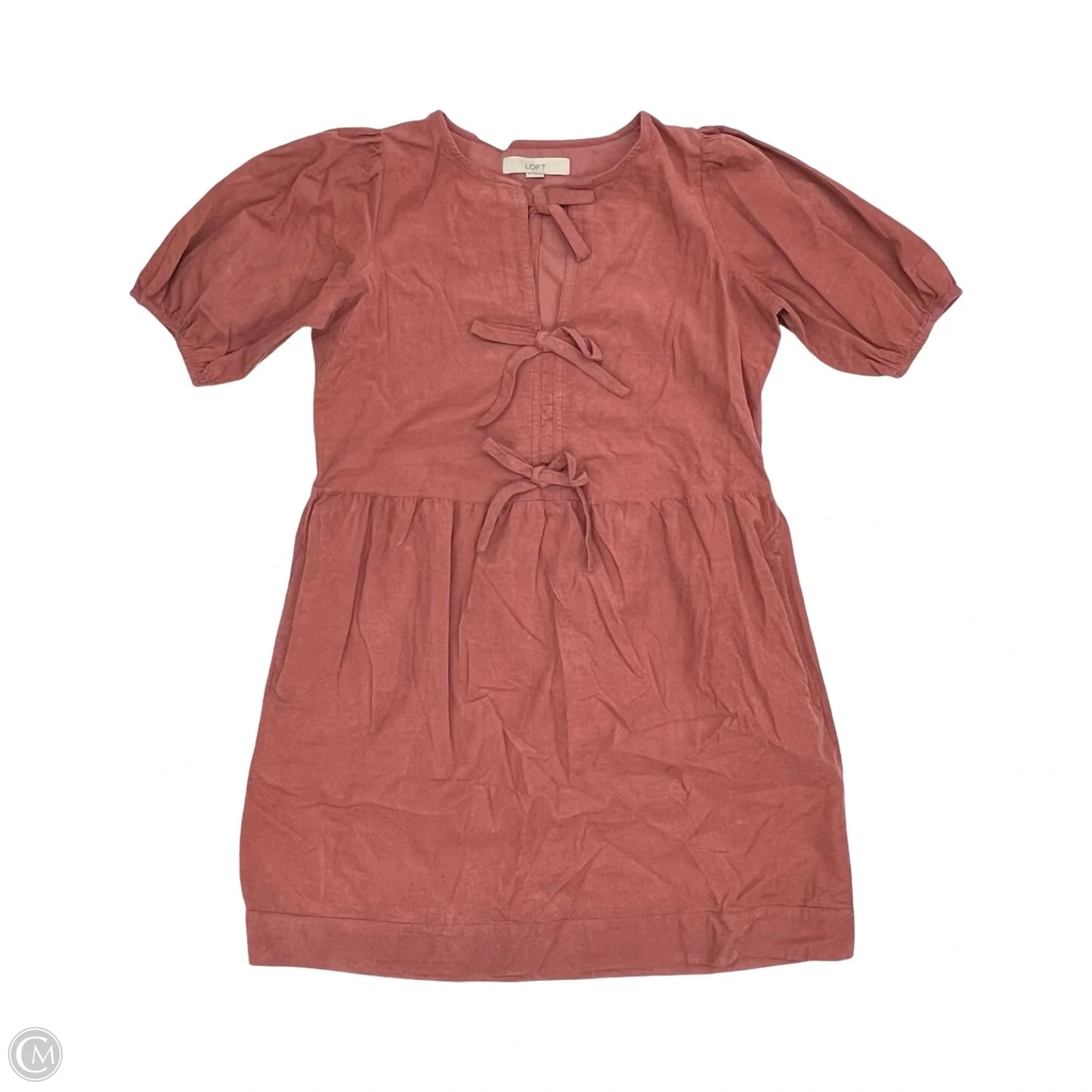 Dress Casual Short By Loft In Orange, Size: Xs
