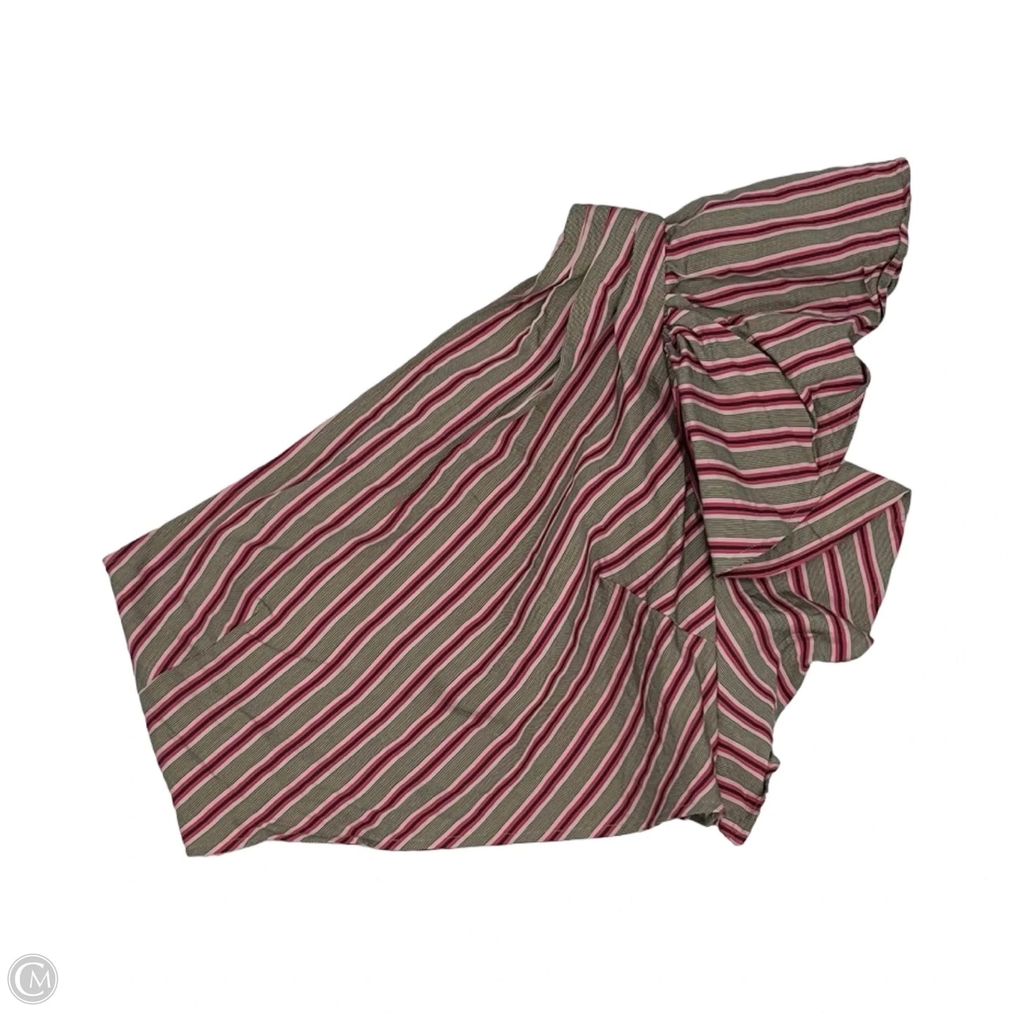 Blouse Sleeveless By Maeve In Brown & Pink, Size: S