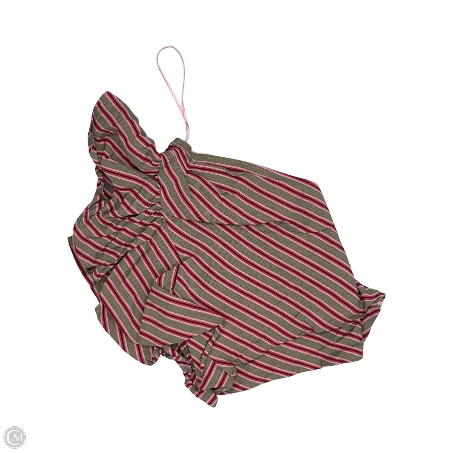 Blouse Sleeveless By Maeve In Brown & Pink, Size: S