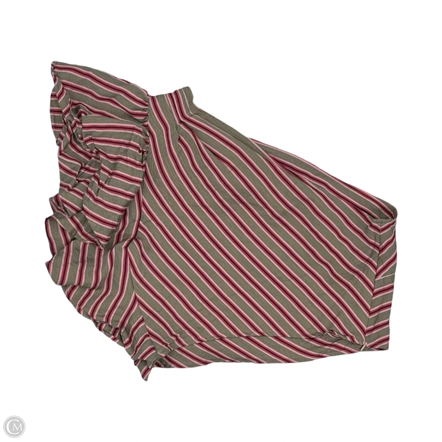 Blouse Sleeveless By Maeve In Brown & Pink, Size: S