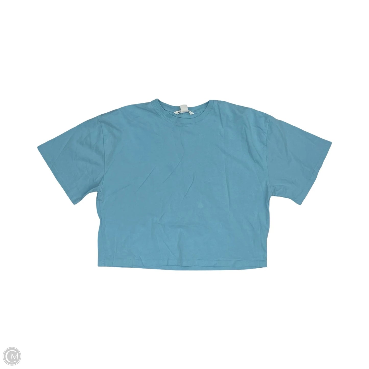 Athletic Top Short Sleeve By Athleta In Blue, Size: M