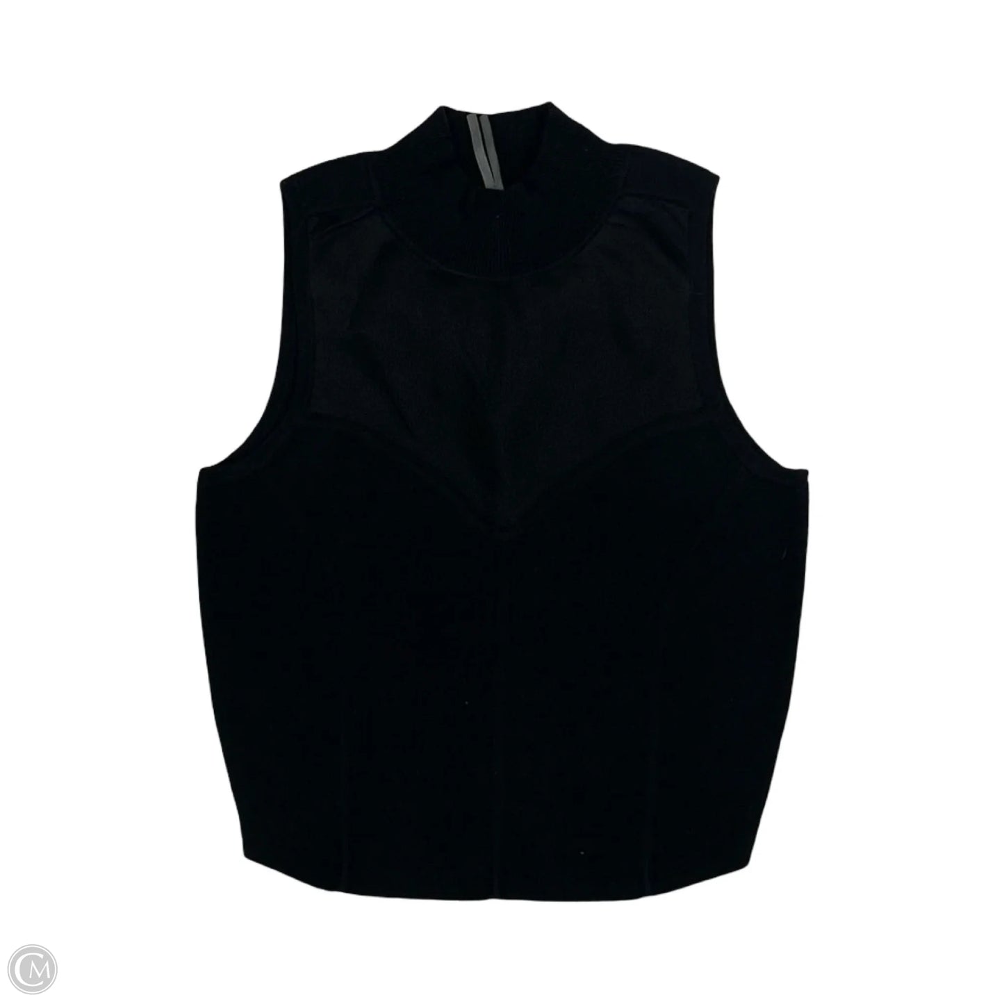 Top Sleeveless By Anthropologie In Black, Size: Xs