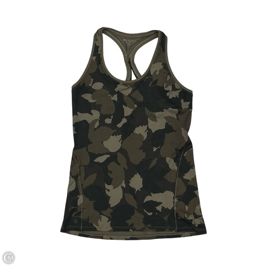 Athletic Tank Top By Athleta In Camouflage Print, Size: S