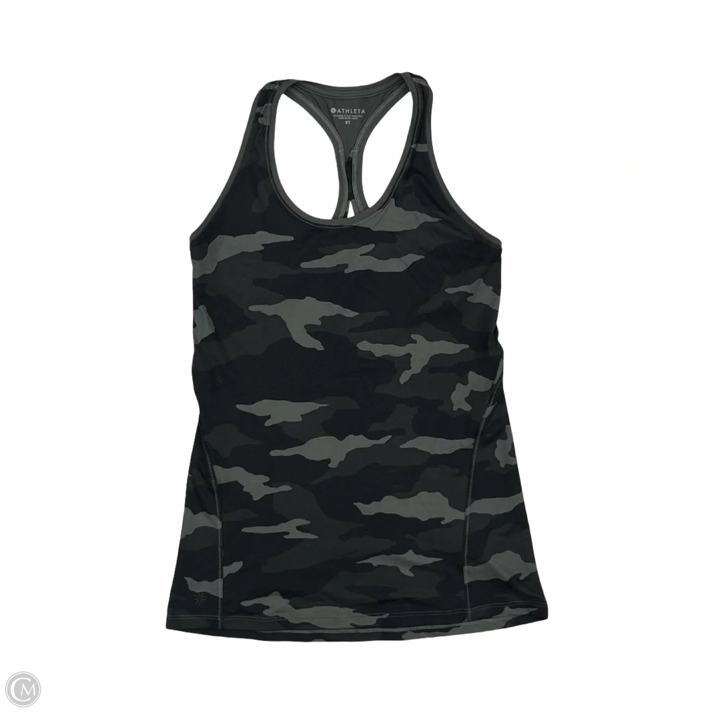 Athletic Tank Top By Athleta In Camouflage Print, Size: S