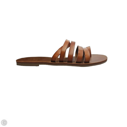 Sandals Flats By American Eagle In Brown, Size: 8