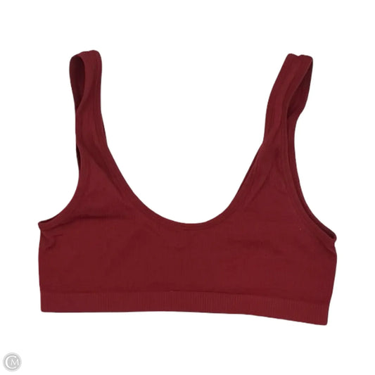Bralette By Clothes Mentor In Red, Size: M