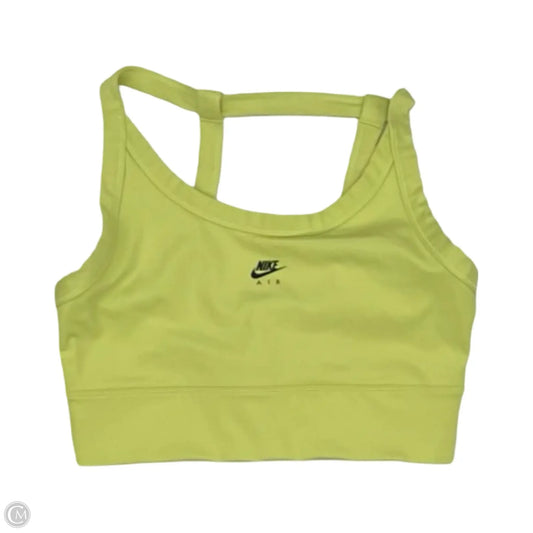 Athletic Bra By Nike In Green, Size: M