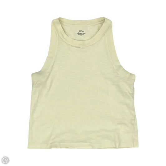 Tank Top By J. Crew In Yellow, Size: S