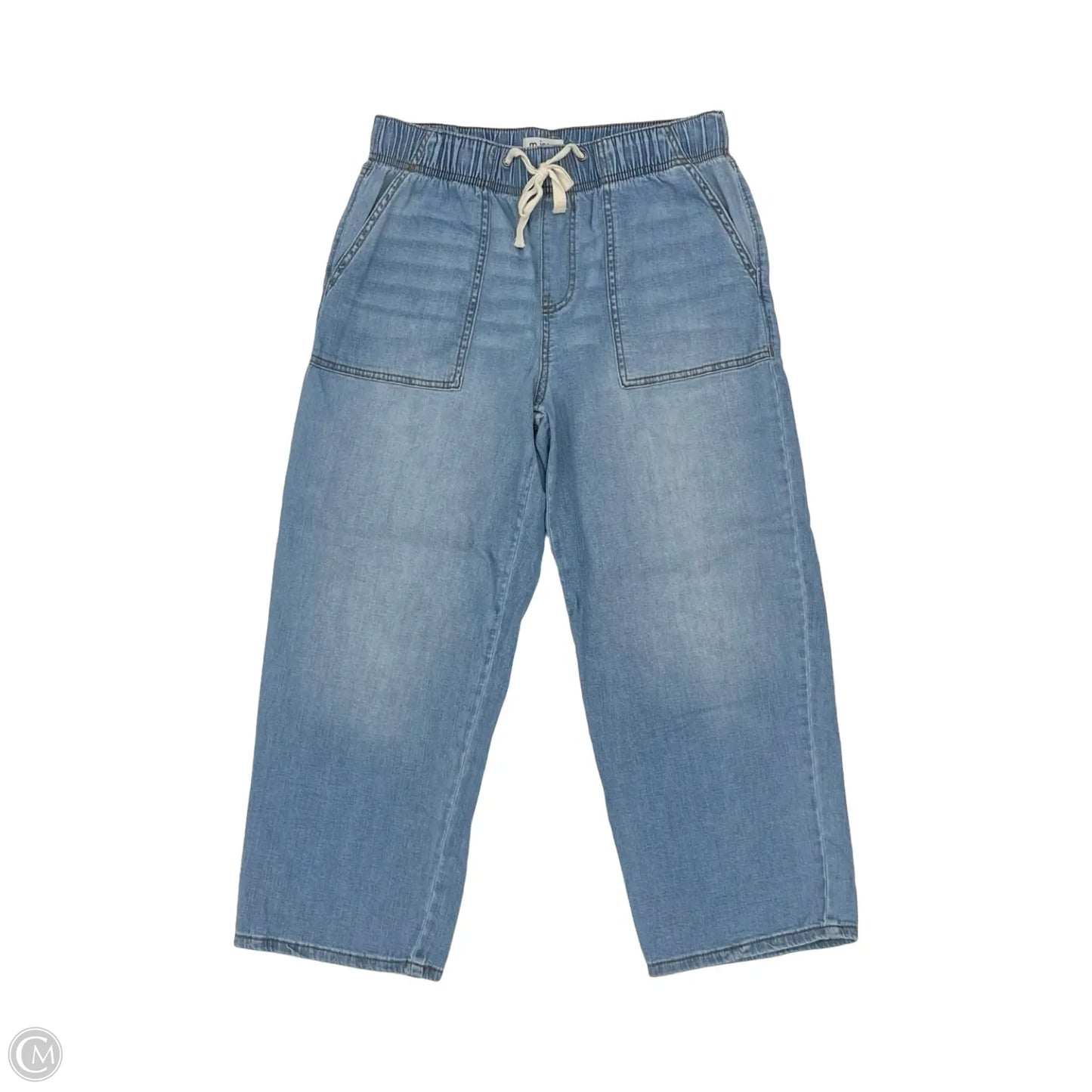Jeans Straight By Maurices In Blue Denim, Size: S