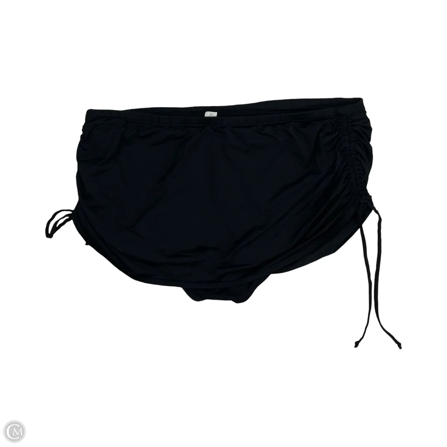 Swimsuit Bottom By Apt 9 In Black, Size: 2x