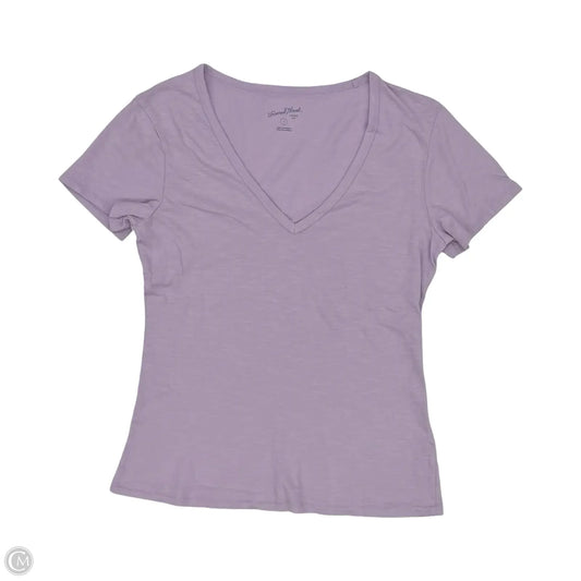 Top Short Sleeve By Universal Thread In Purple, Size: S