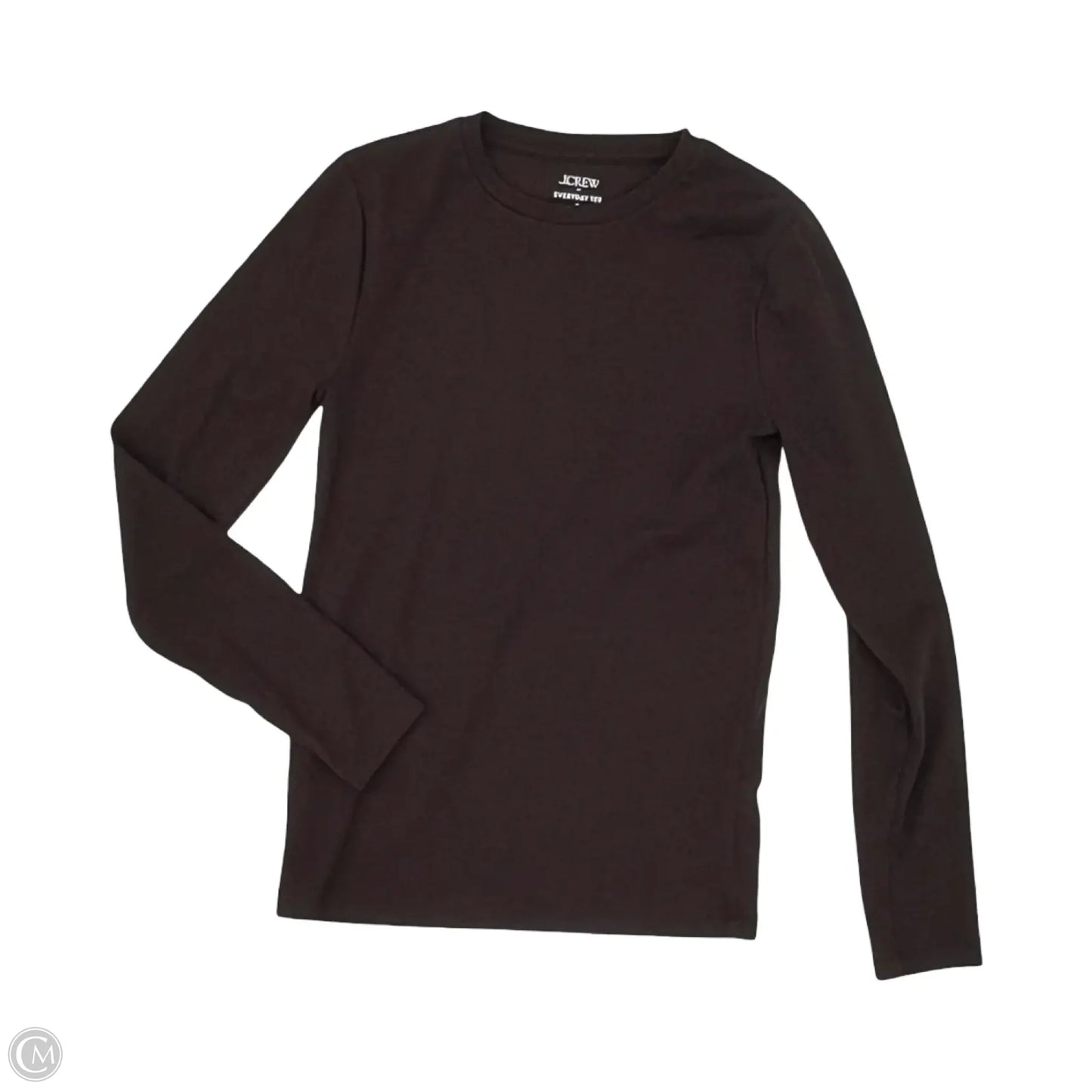Top Long Sleeve By J. Crew In Brown, Size: S