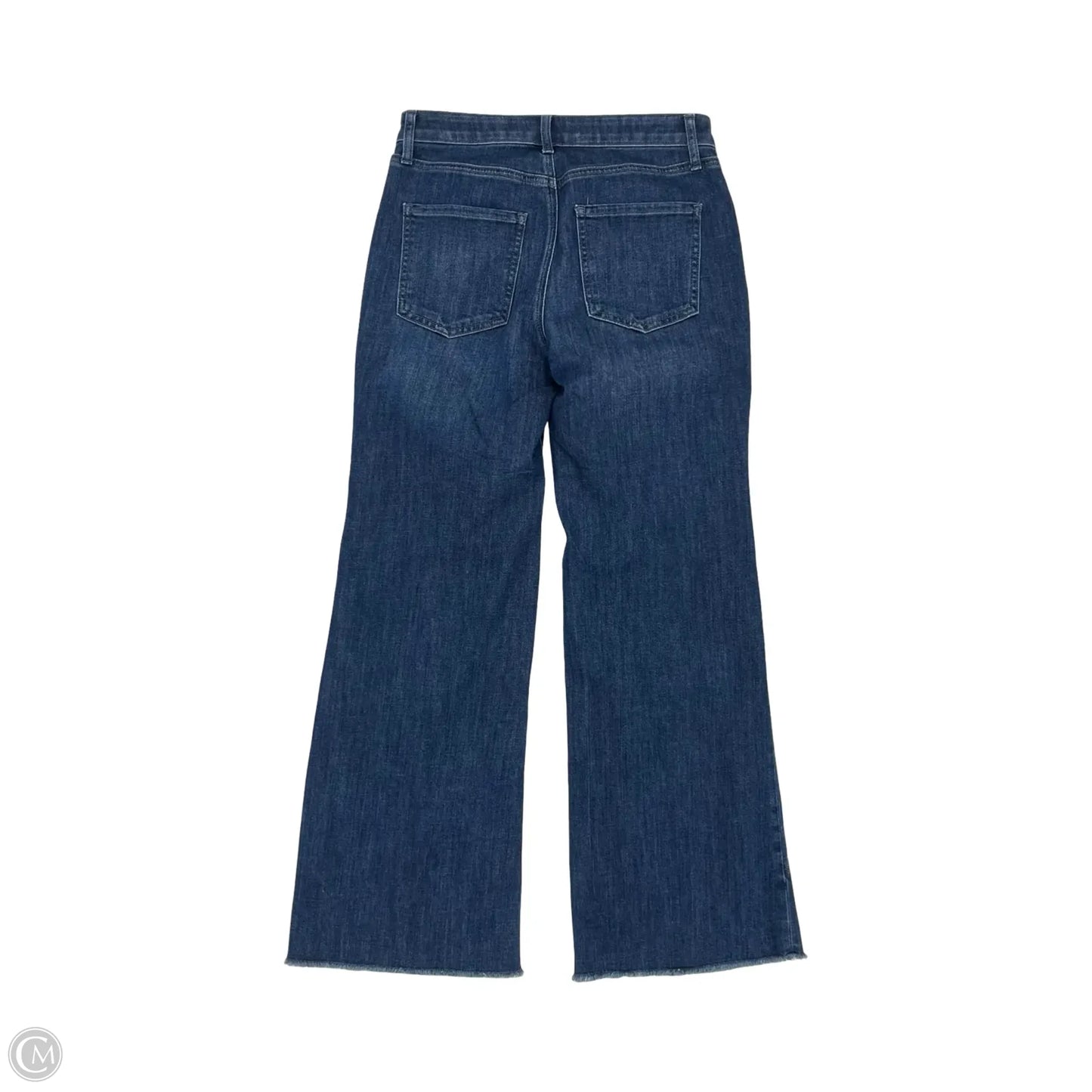 Jeans Flared By Chicos In Blue Denim, Size: 2