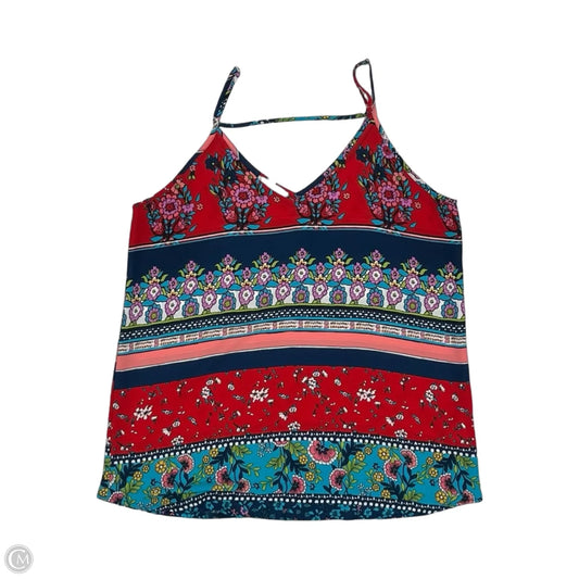 Blouse Sleeveless By Maurices In Multi-colored, Size: S