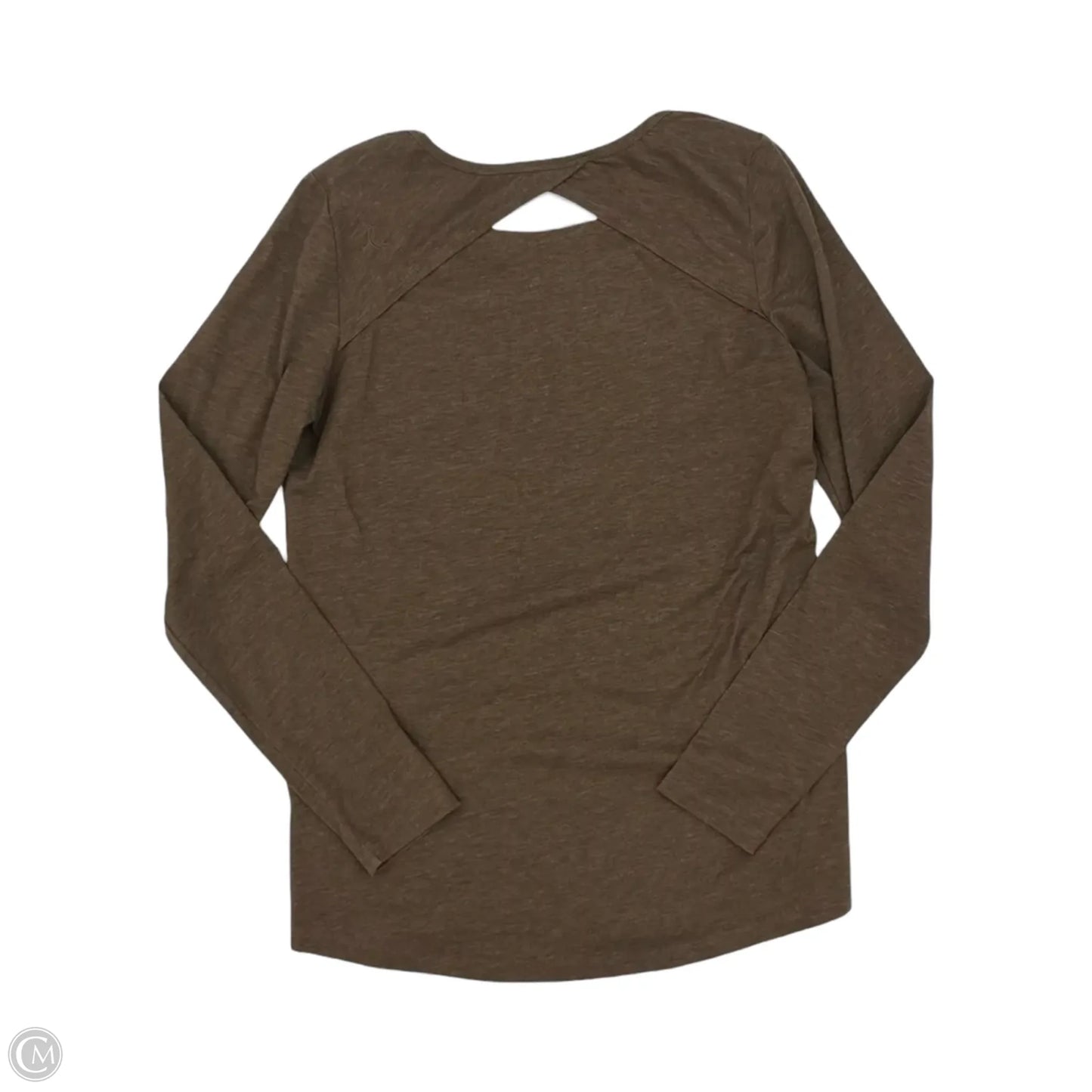 Athletic Top Long Sleeve Crewneck By Lole In Brown, Size: M