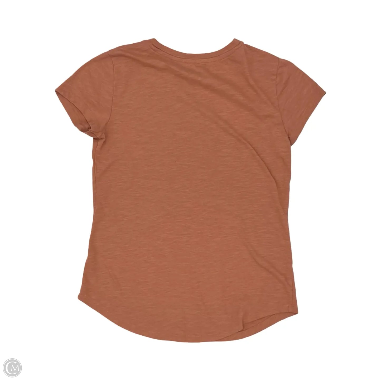 Top Short Sleeve By Sonoma In Orange, Size: S