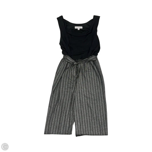 Jumpsuit By Emma And Michele In Black & Silver, Size: Xl