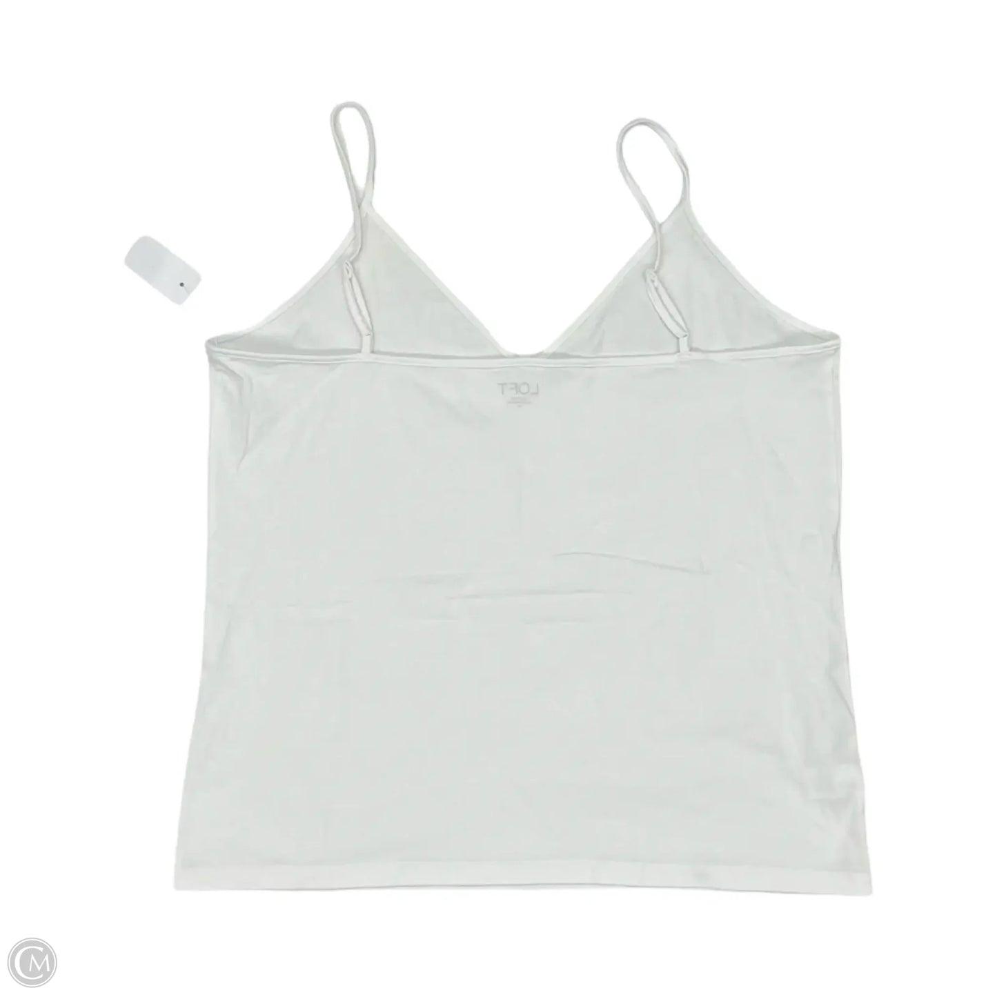 Top Cami By Loft In White, Size: Xl
