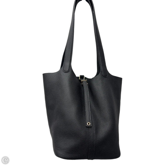 Handbag Leather By Cmc, Size: Medium