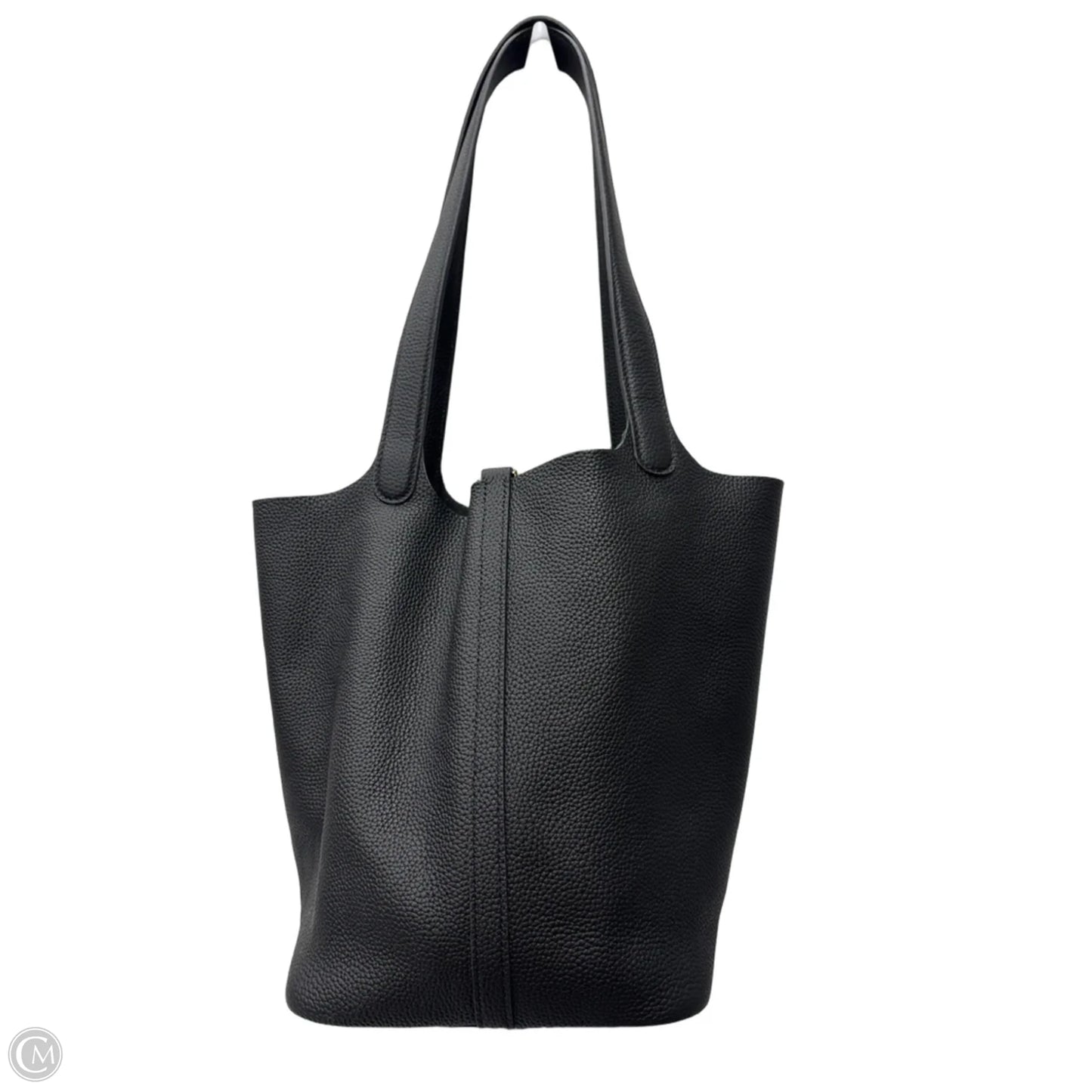Handbag Leather By Cmc, Size: Medium