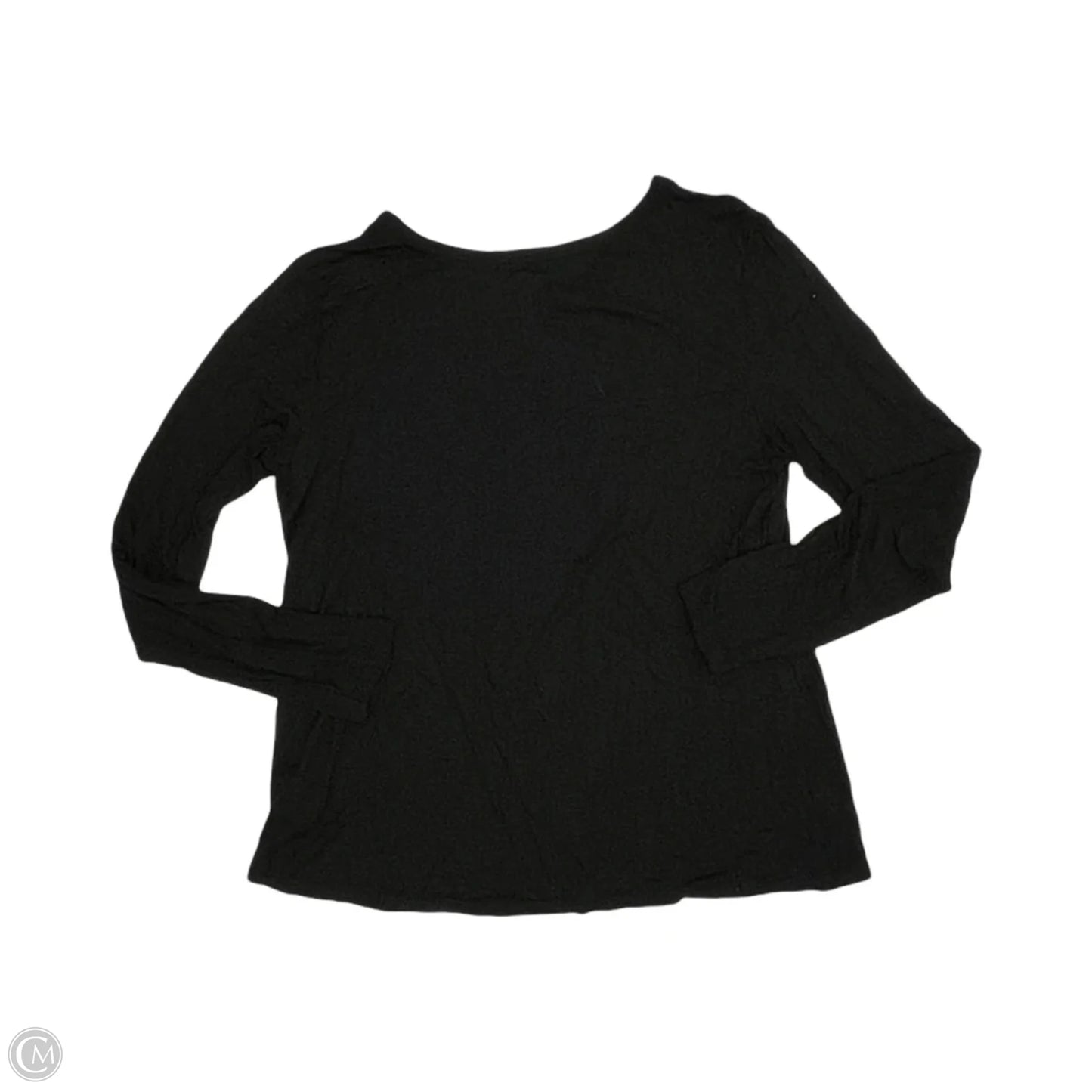 Top Long Sleeve By Maurices In Black, Size: L