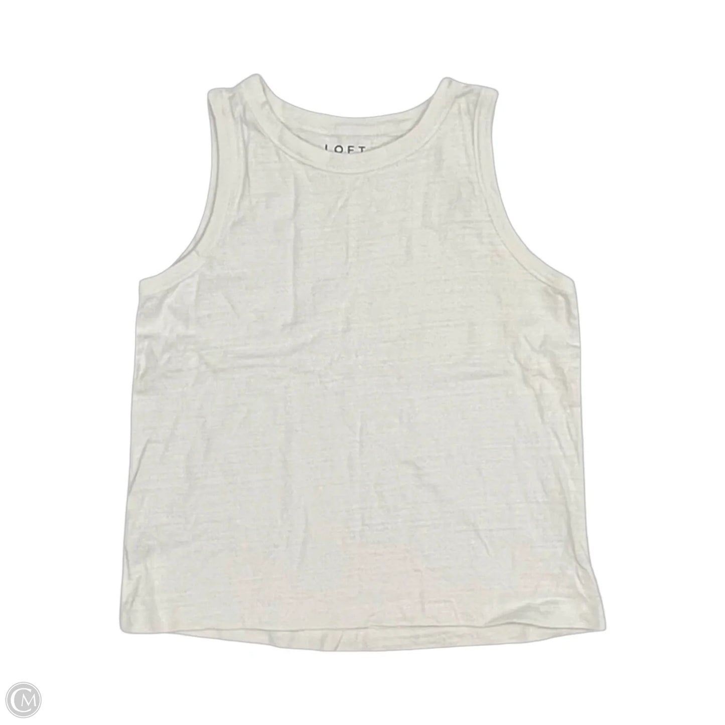 Tank Top By Loft In Cream, Size: L