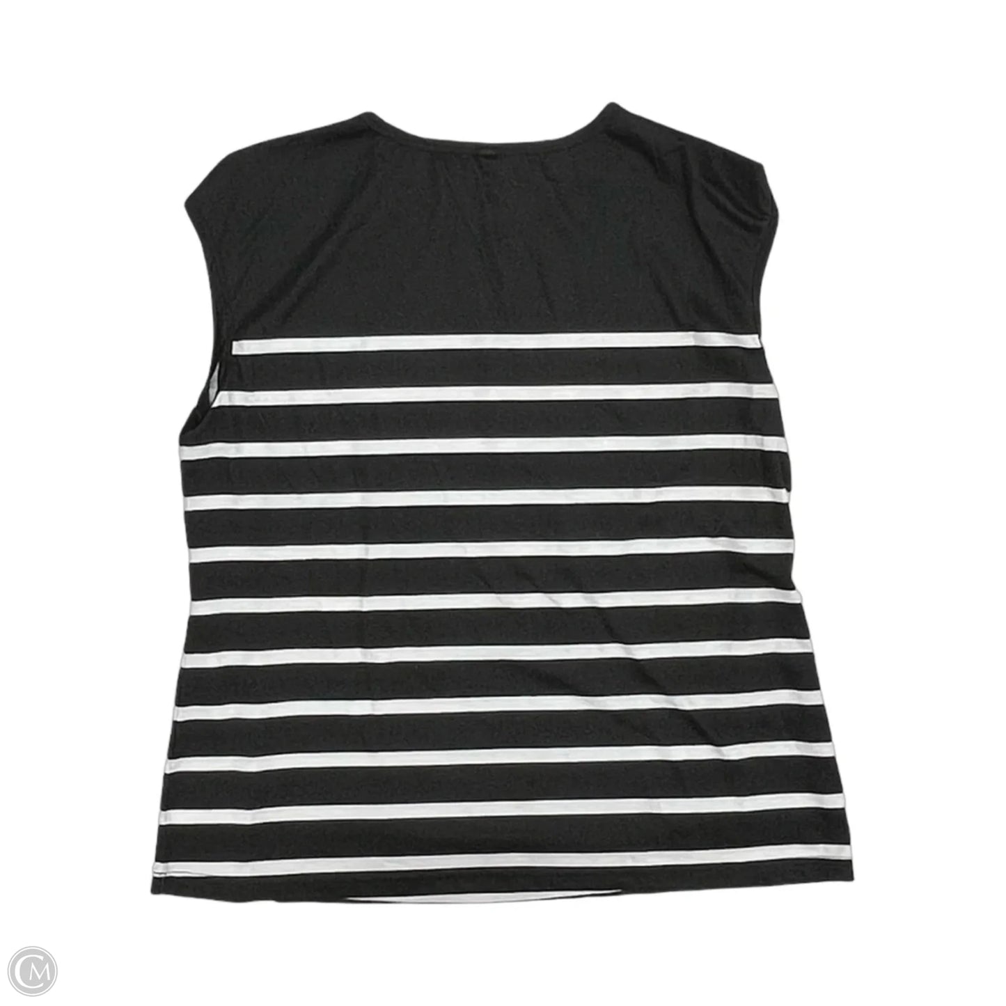Top Short Sleeve By Cmf In Striped Pattern, Size: Xl