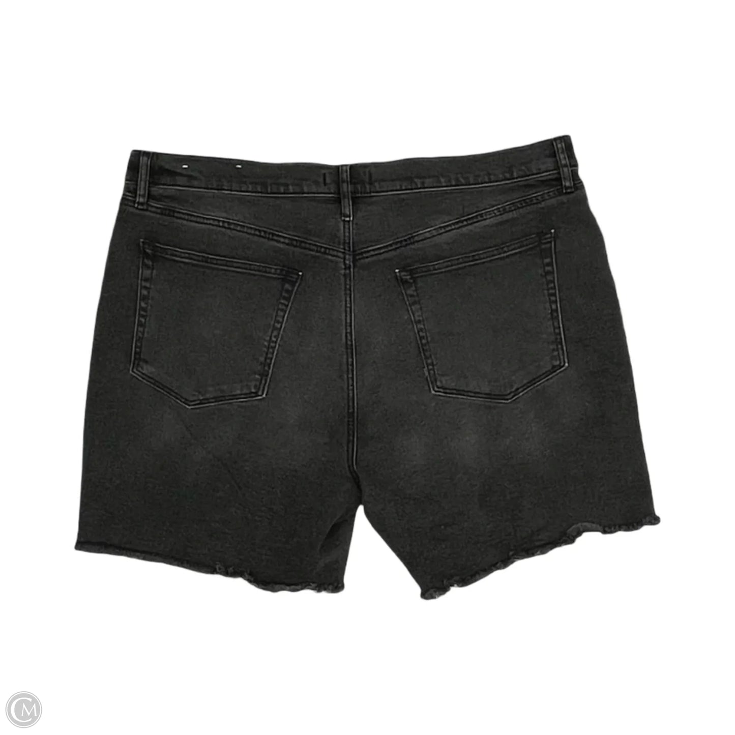 Shorts By Loft In Black Denim, Size: 14