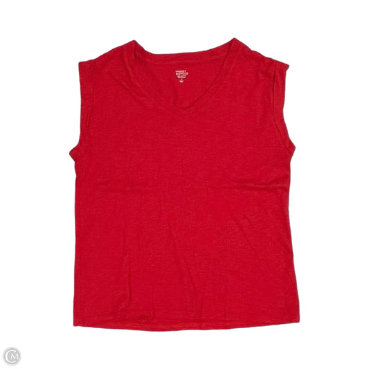 Top Short Sleeve By Market & Spruce In Red, Size: Xl