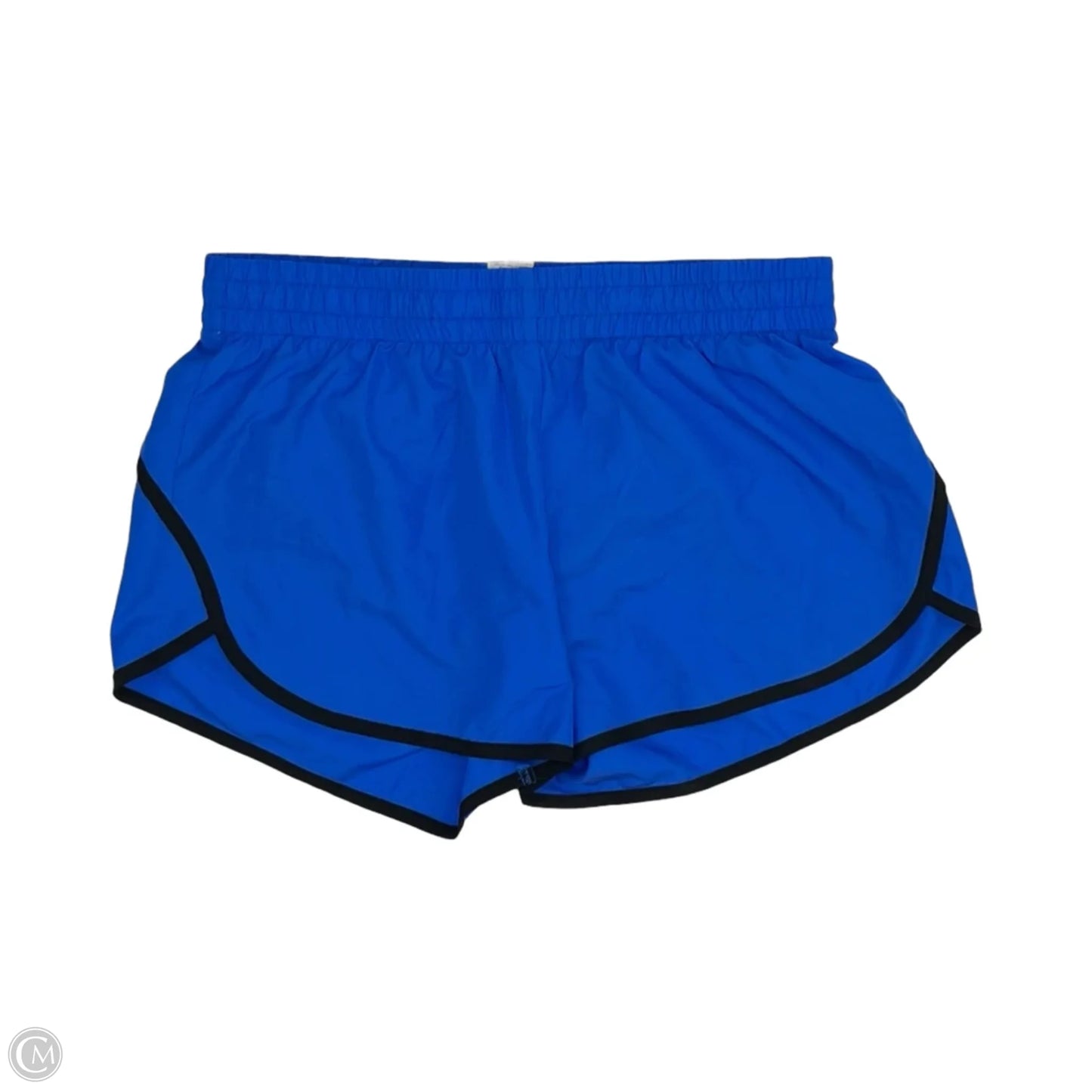 Athletic Shorts By Athletic Works In Black & Blue, Size: L