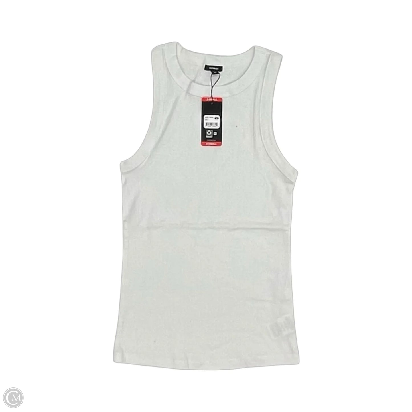 Tank Top By Express In White, Size: Xs