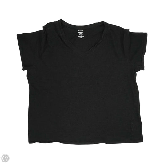 Top Short Sleeve By Old Navy In Black, Size: Xxl