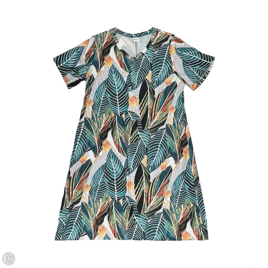 Dress Casual Maxi By Cmf In Multi-colored, Size: Xxl