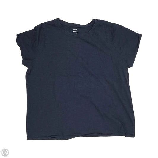 Top Short Sleeve By Sonoma In Navy, Size: Xxl