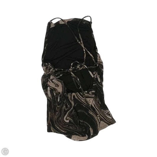 Blouse Sleeveless By Red In Black & Brown, Size: M